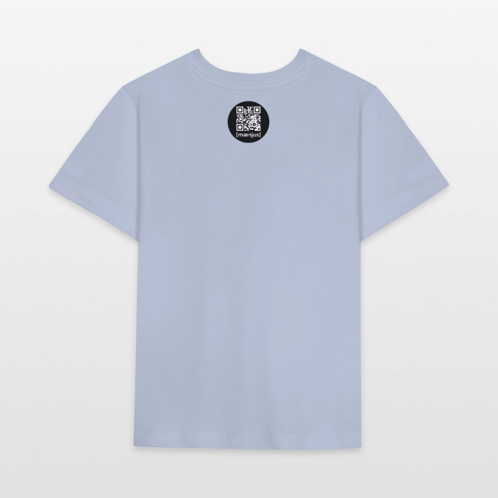 MNJS KIDS T-Shirt mit MONKEY IN LOVE PRINT - Lavendel-Violett