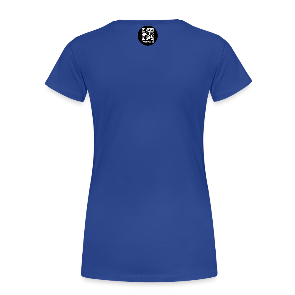 Frauen Premium T-Shirt mit OKTOBERFEST SKULL GIRL PRINT - Königsblau