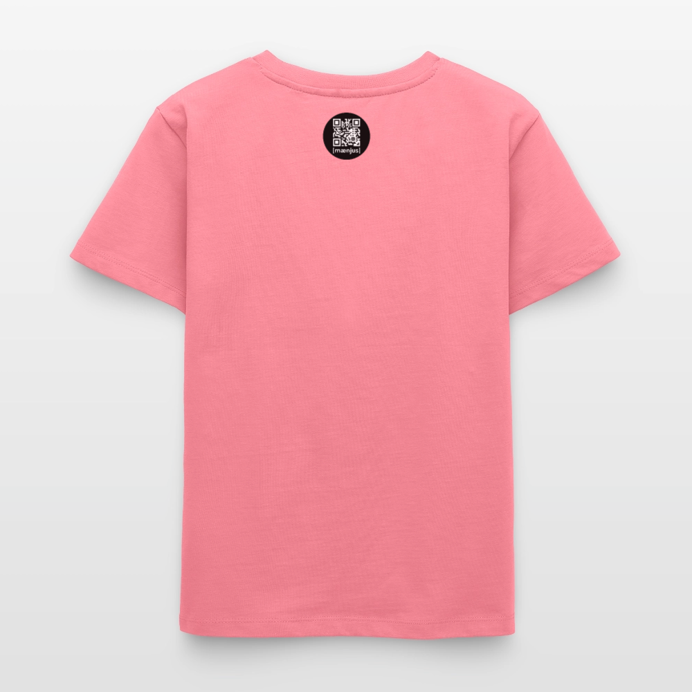 MNJS TEENS Bio T-Shirt mit DEEP FOREST GREEN TIGERRABBIT PRINT - Pink