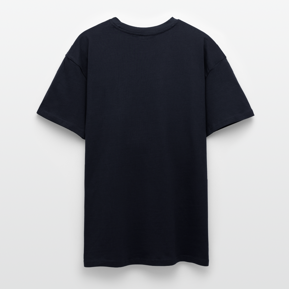Heavy Oversize T-Shirt mit KUCKSCH DU PRINT - French Navy