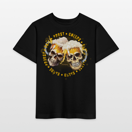 MNJS KIDS Bio T-Shirt mit OKOTBERFEST EDITION BOYS PRINT - Schwarz