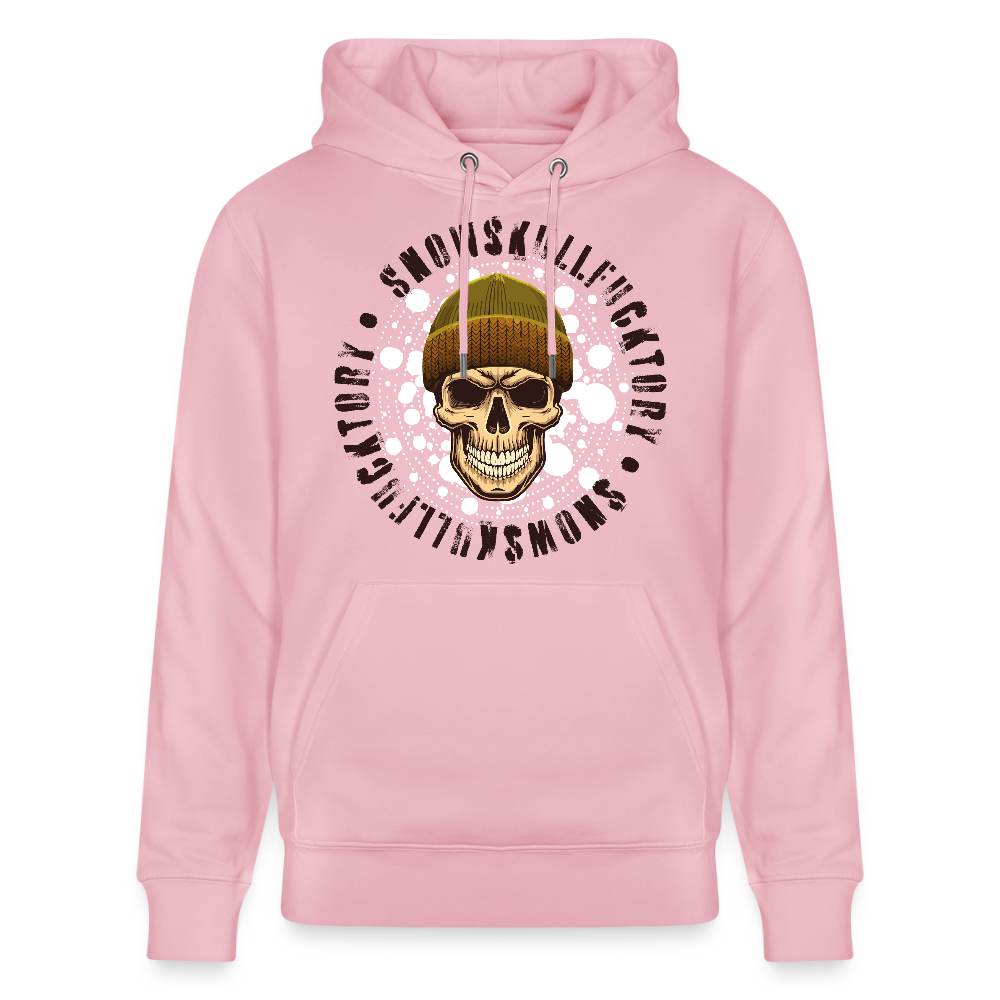 Unisex Hoodie mit SNOWSKULL PRINT - Hellrosa