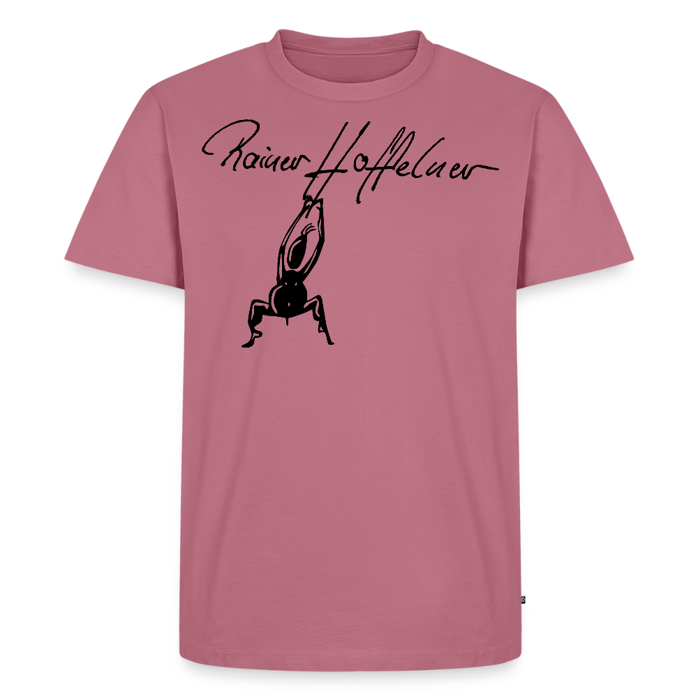 Männer Premium T-Shirt mit TUSCHEMÄNNCHEN PRINT - Mauve