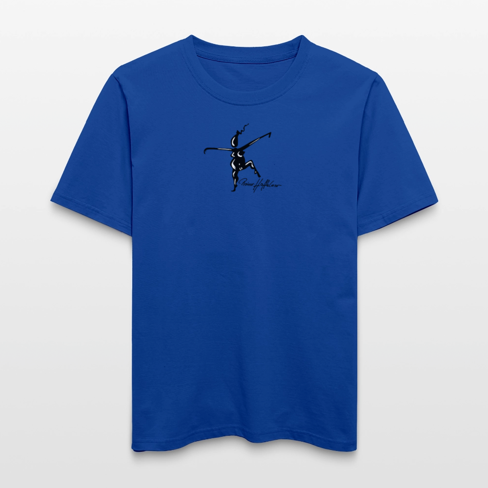 Unisex Bio-T-Shirt mit TUSCHEWEIBCHEN PRINT - Dunkelblau