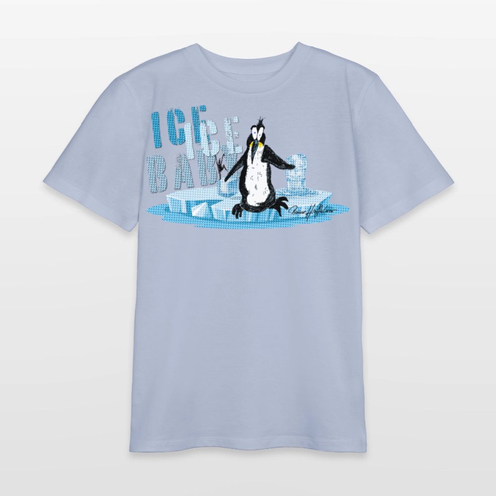 MNJS TEENS Bio T-Shirt mit ICE ICE BABY PRINT - Lavendel-Violett