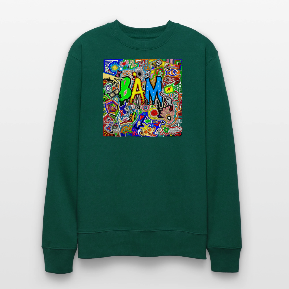 Unisex Bio-Sweatshirt mit BÄM PRINT - Forest