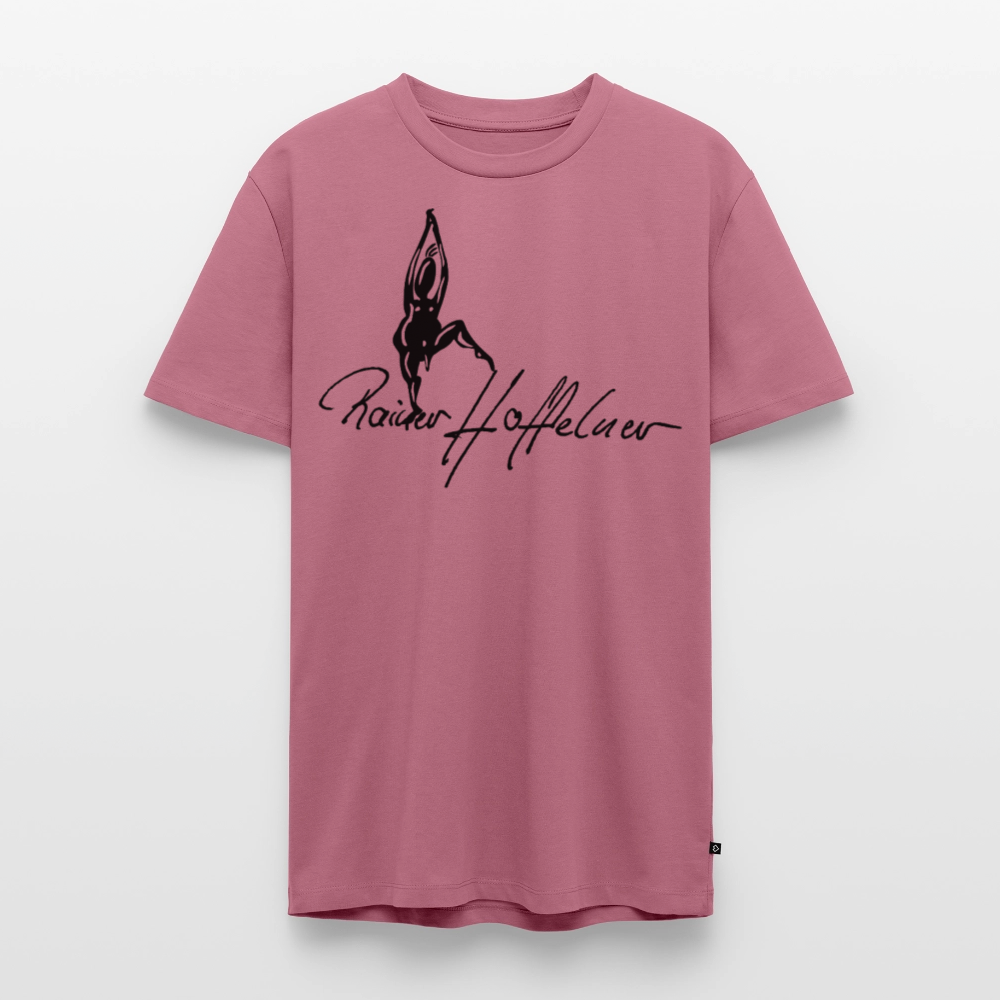 Männer Premium T-Shirt mit TUSCHEMÄNNCHEN PRINT - Mauve
