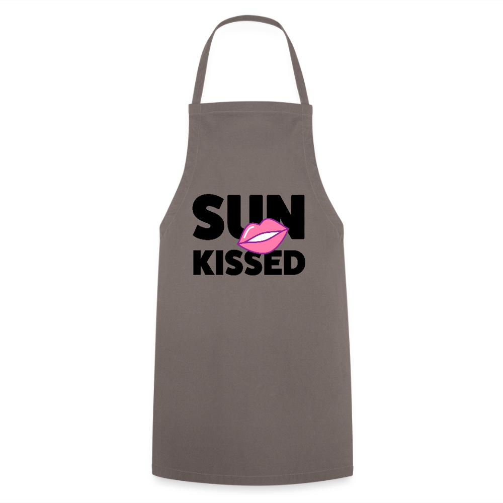 Kochschürze mit SUN KISSED PRINT - Grau