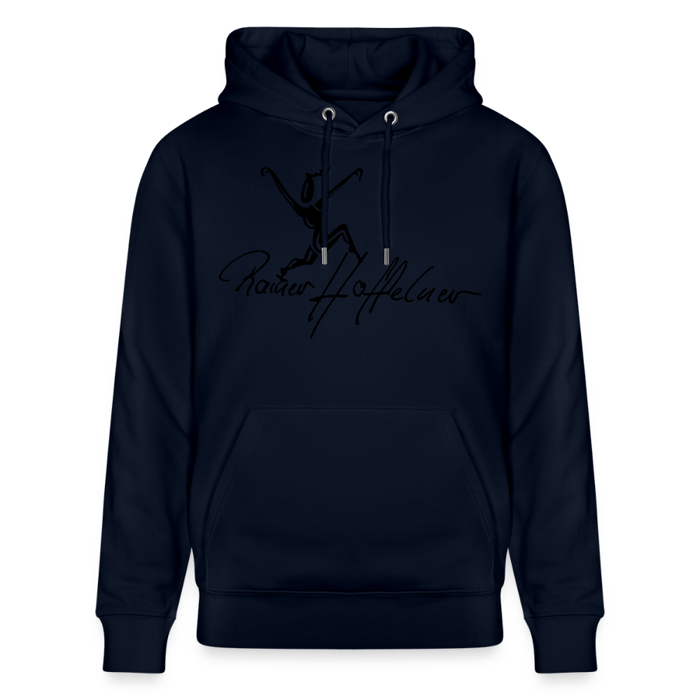 Unisex Bio-Hoodie mit TUSCHEWEIBCHEN PRINT - Navy