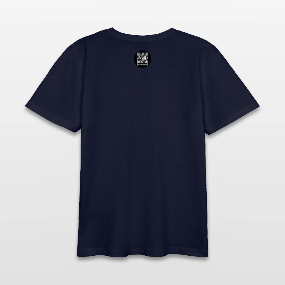 MNJS TEENS Bio T-Shirt mit WELCOME TO THE JUNGLE PRINT - Navy