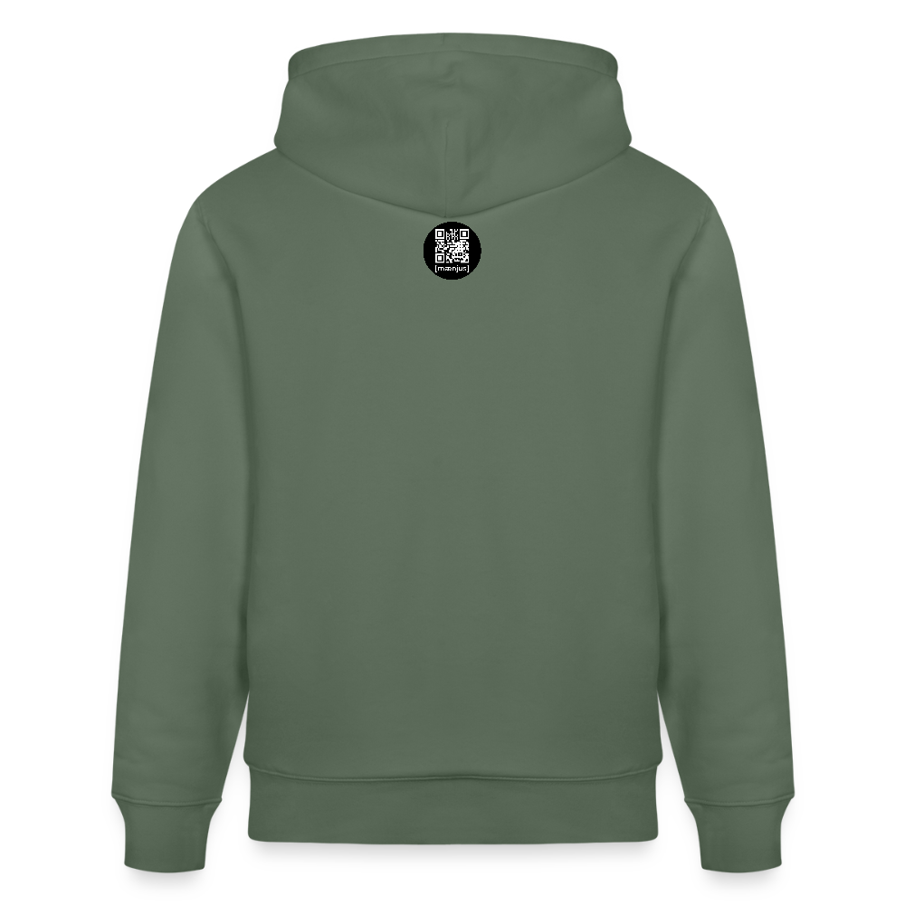 Unisex Hoodie mit WINDROSE PRINT - Tanngrün