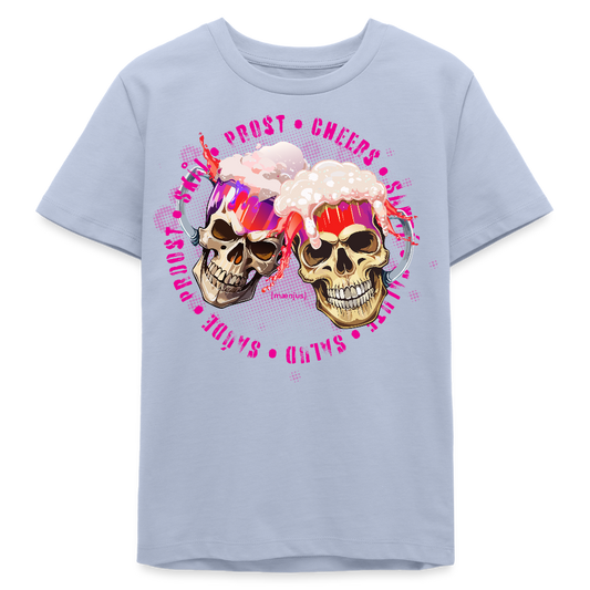 MNJS TEENS Bio T-Shirt mit OKTOBERFEST EDITION GIRLS PRINT - Lavendel-Violett