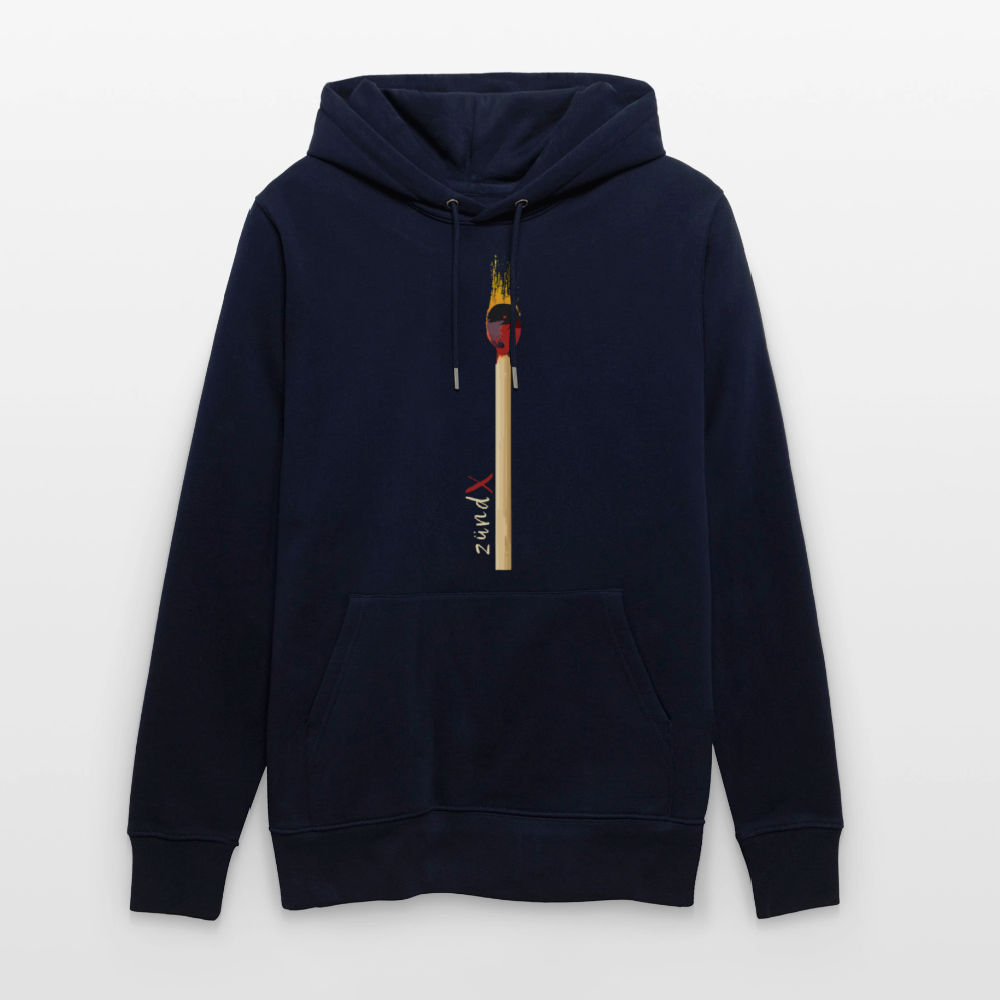 Unisex Hoodie mit zündX PRINT - Navy