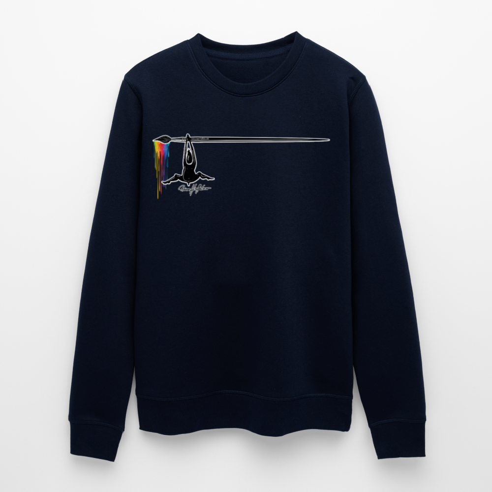 Unisex Bio-Sweatshirt mit MÄNNLE PRINT - Navy