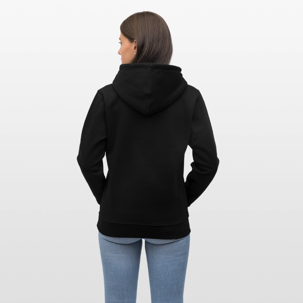 Unisex Hoodie mit ISCH GRAD SCHWIERIG PRINT - Schwarz