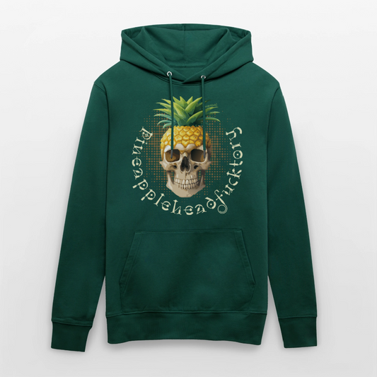 Unisex Hoodie mit PINEAPPLE SKULL PRINT - Forest