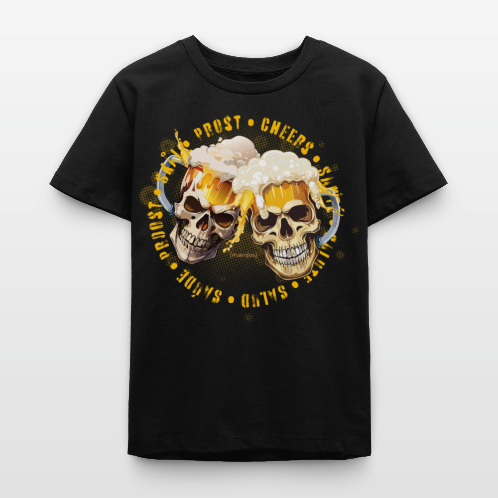 MNJS TEENS Bio T-Shirt mit OKTOBERFEST EDITION BOYS PRINT - Schwarz