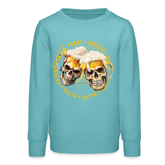 MNJS TEENS Bio Sweatshirt mit OKTOBERFEST EDITION BOYS PRINT - Pastelltürkis
