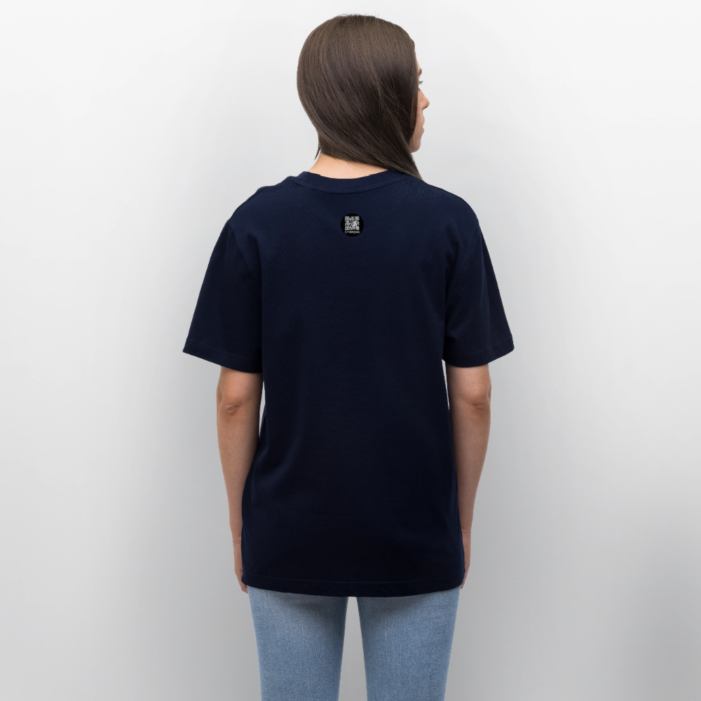 Unisex Bio-T-Shirt mit zündX PRINT - Navy