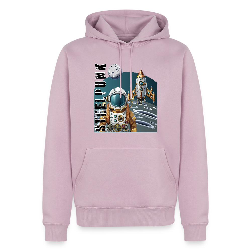 Männer Premium Hoodie mit STEELPUNK PRINT - Altrosa