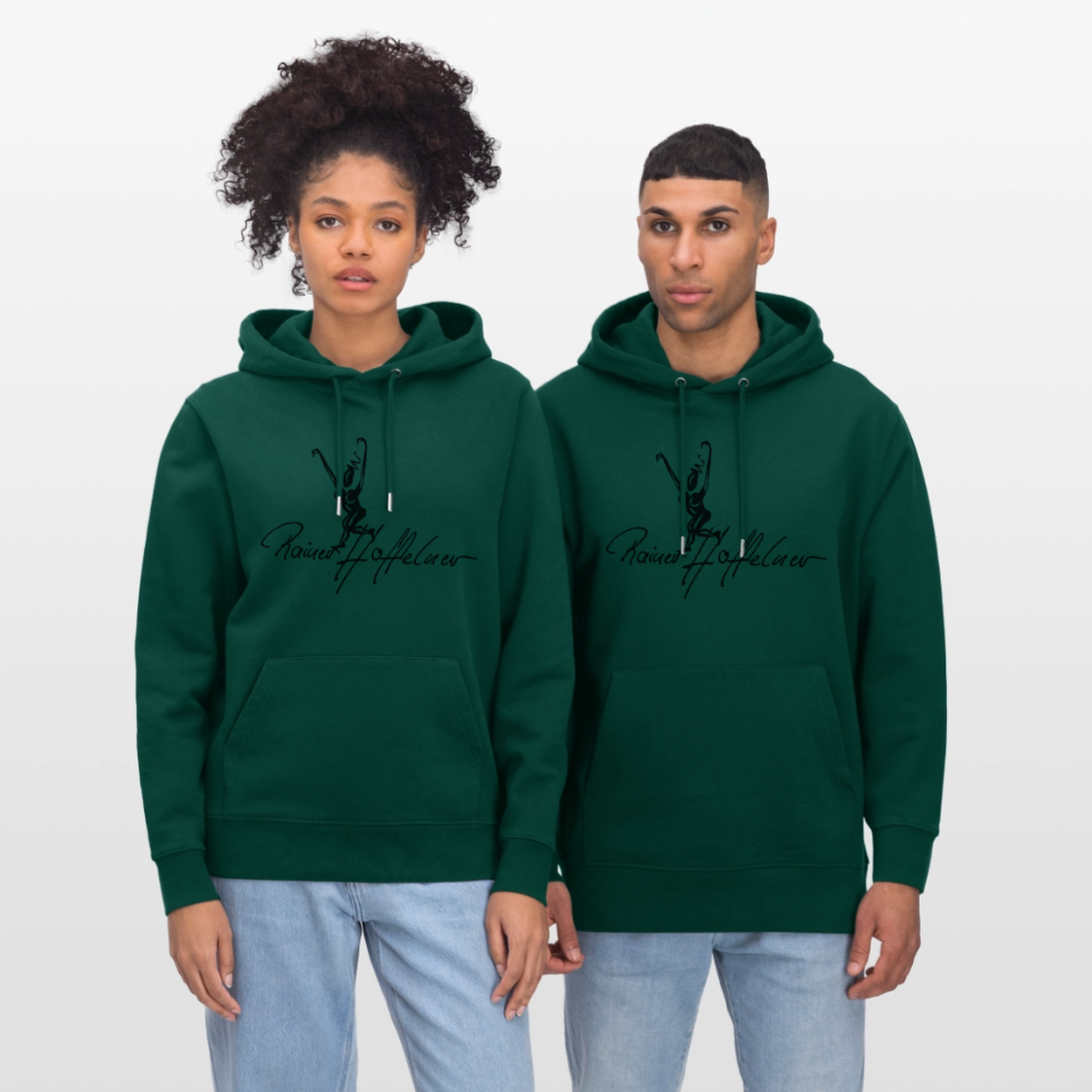 Unisex Bio-Hoodie mit TUSCHEWEIBCHEN PRINT - Forest