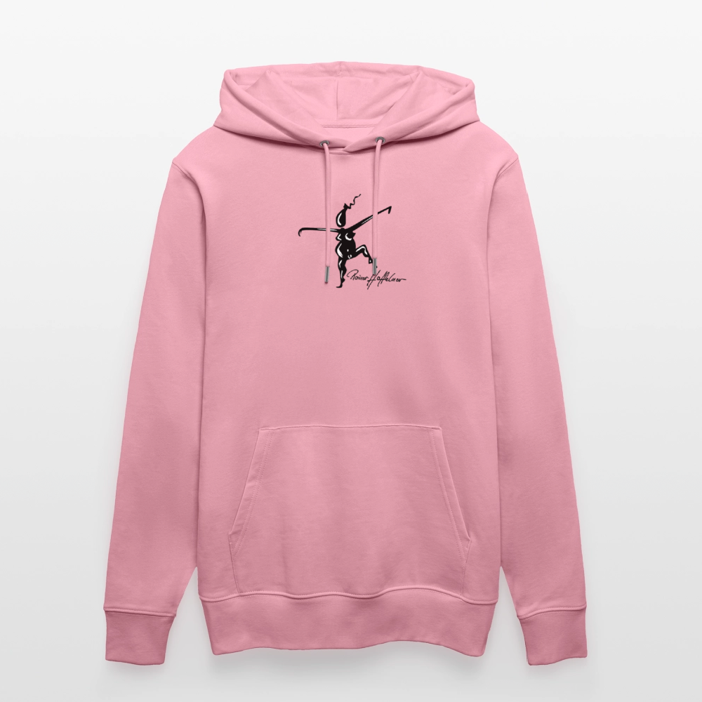 Unisex Bio-Hoodie mit TUSCHEWEIBCHEN PRINT - Lila Traum