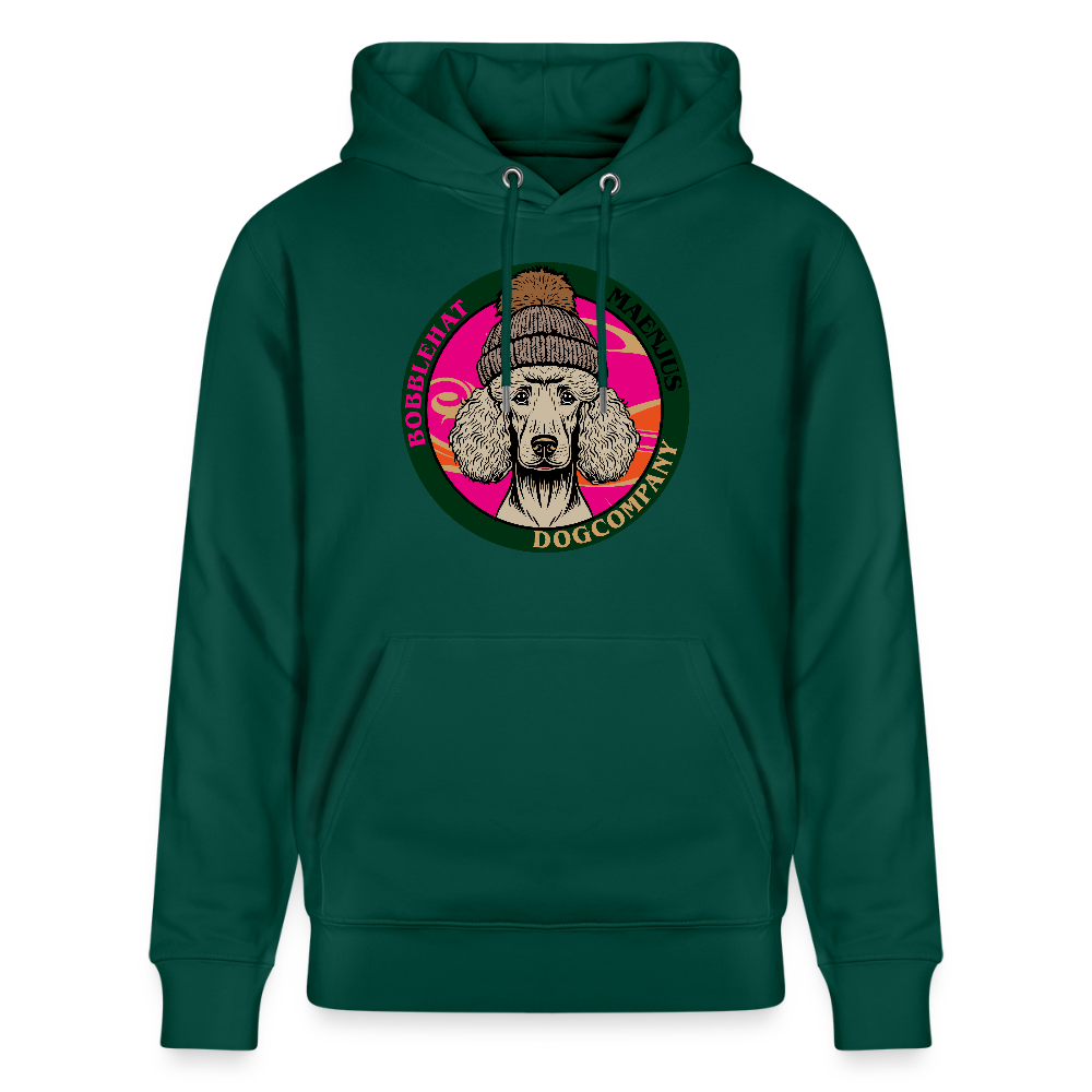 SUnisex Bio-Hoodie mit BOBBLEHAT DOGCOMPANY PRINT - Forest