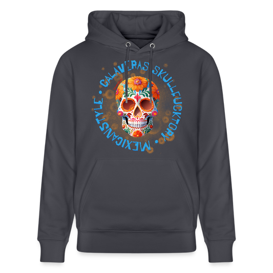 Unisex Hoodie mit CALAVERAS MEXICANSTYLE PRINT - Indigoblau