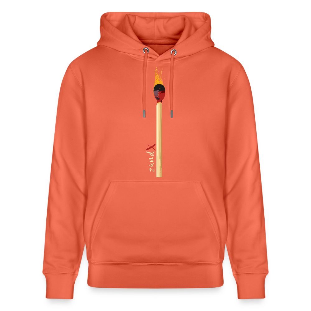 Unisex Hoodie mit zündX PRINT - Hellrot