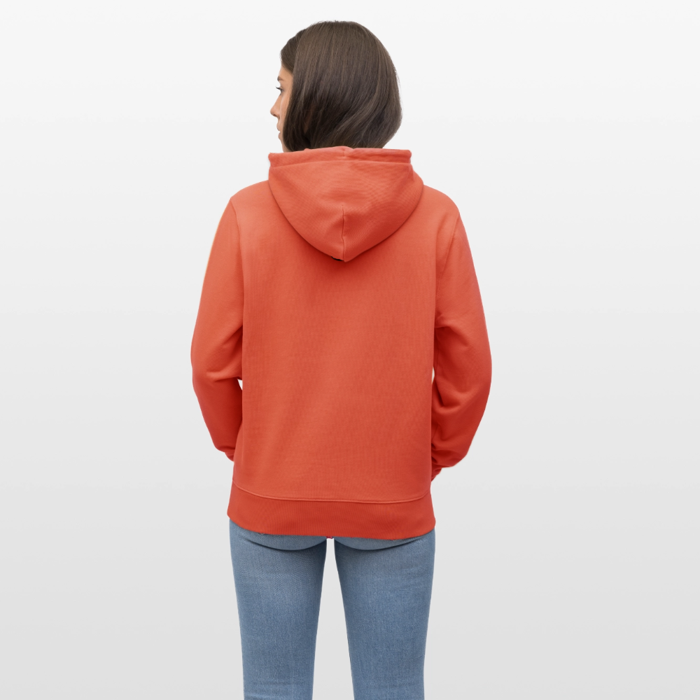 Unisex Bio-Hoodie mit MAENJUS SUBMARINE SHIPYARD PRINT - Hellrot