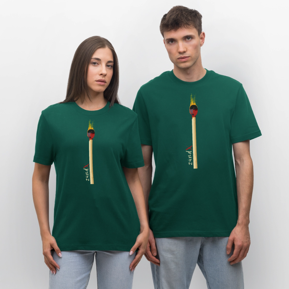 Unisex Bio-T-Shirt mit zündX PRINT - Forest
