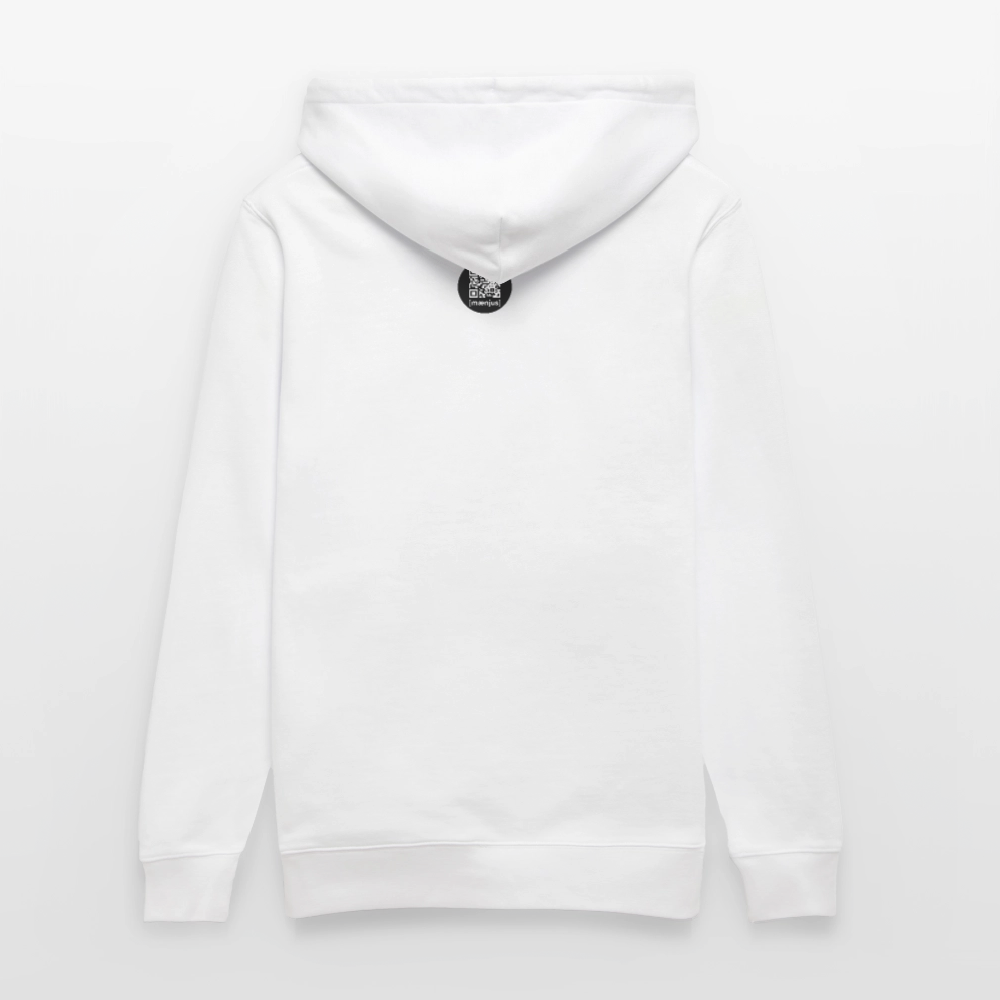 Unisex Hoodie mit zündX PRINT - Weiß