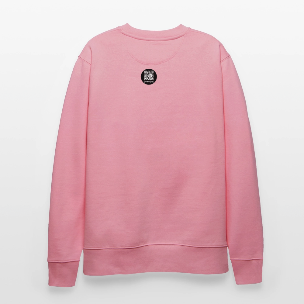 Unisex Bio-Sweatshirt mit SNOWSKULL PRINT - Lila Traum