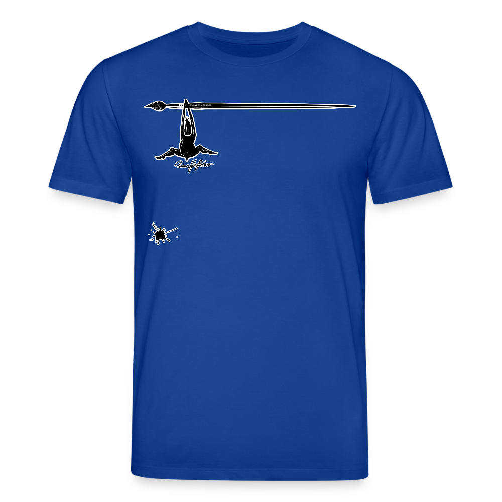 Unisex Bio-T-Shirt mit MÄNNLE PRINT - Dunkelblau