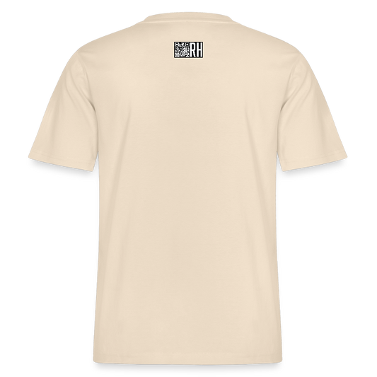 Unisex Bio-T-Shirt mit TUSCHEWEIBCHEN PRINT - Weißgrau