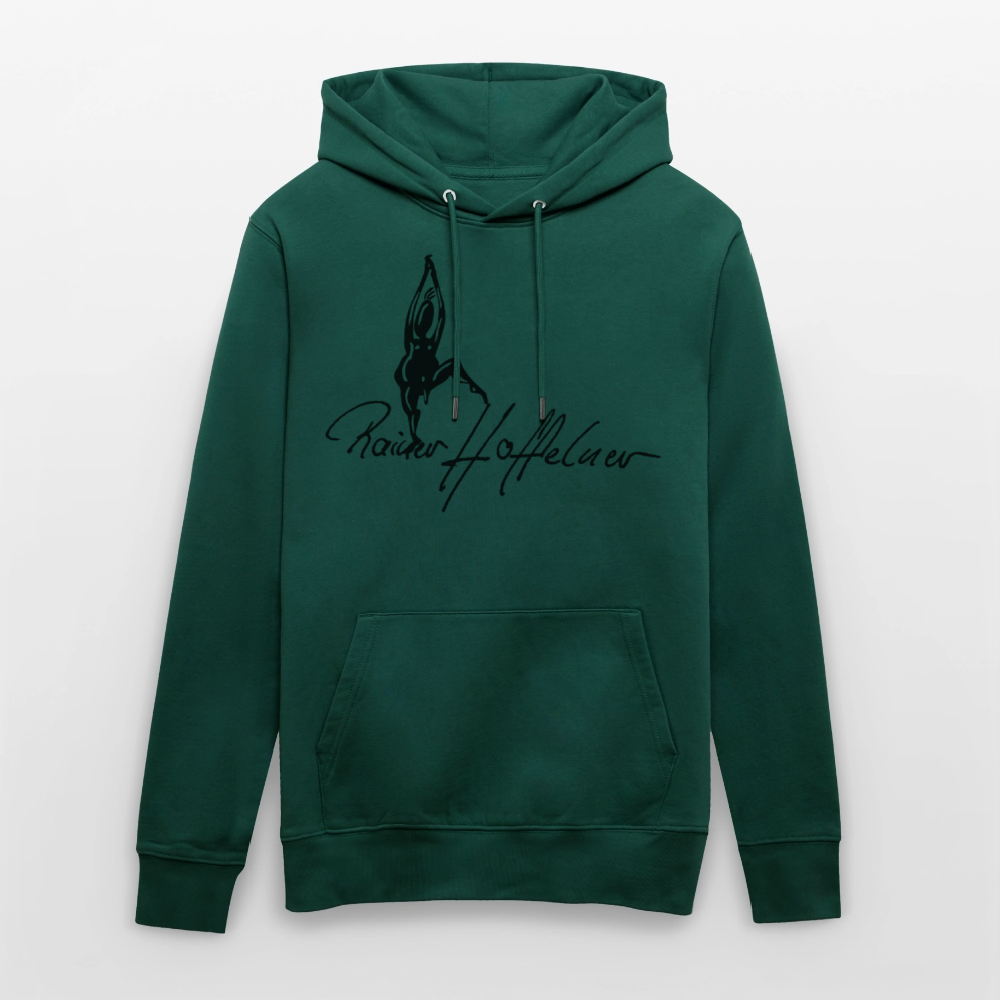 Unisex Bio-Hoodie mit TUSCHEMÄNNCHEN PRINT - Forest