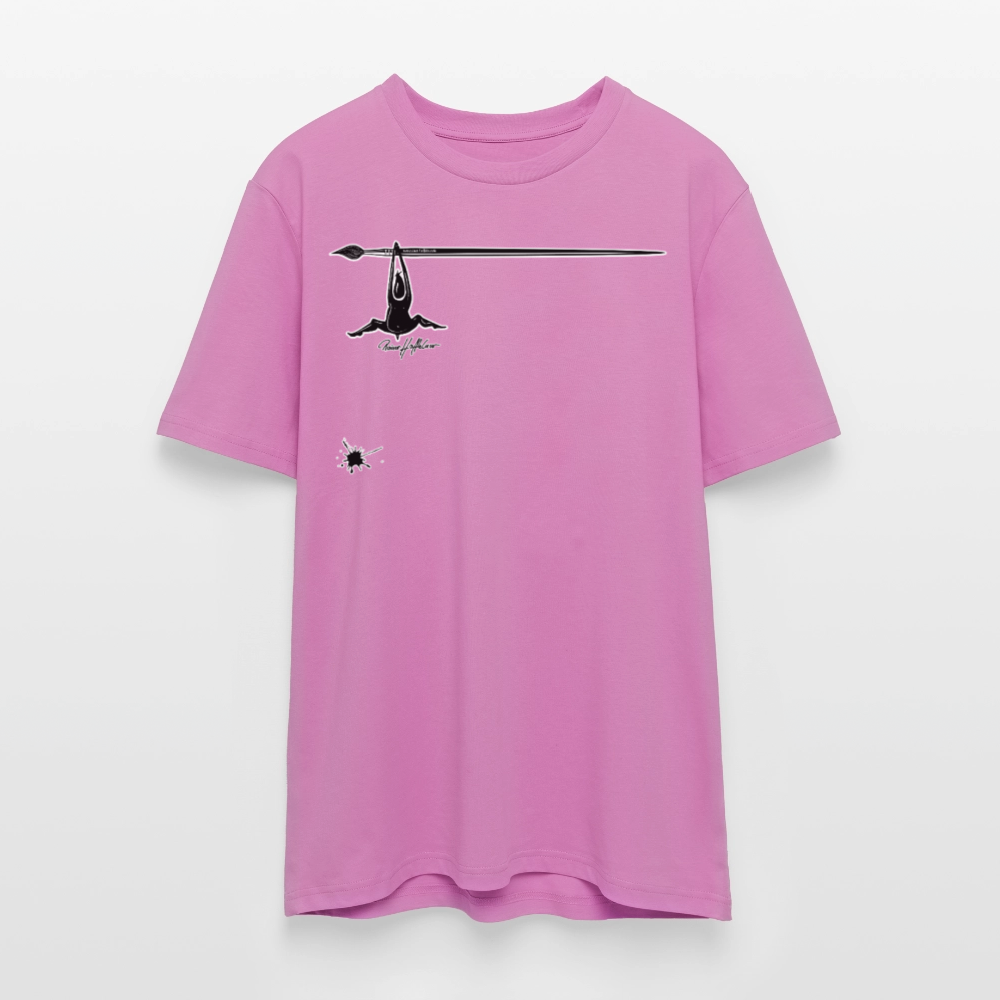 Unisex Bio-T-Shirt mit MÄNNLE PRINT - Pink