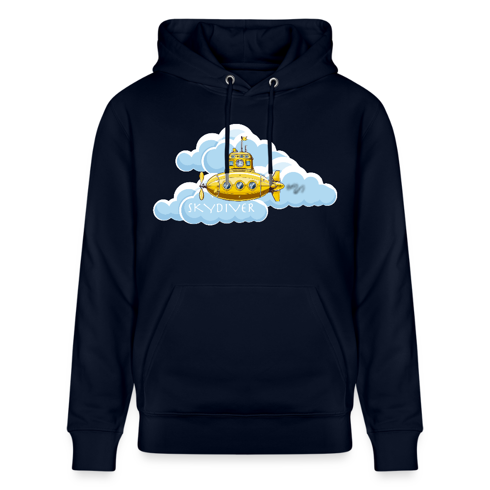 Unisex Hoodie mit SKYDIVER PRINT - Navy