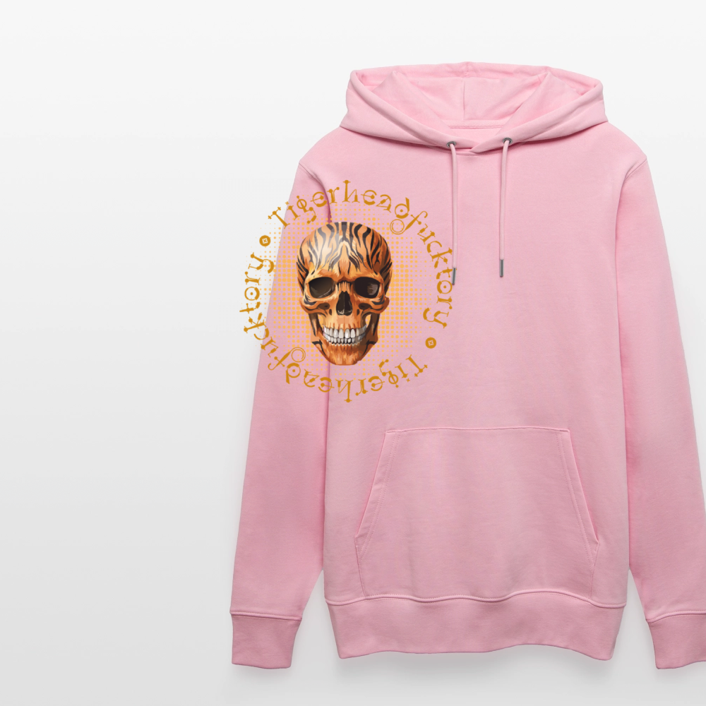 Unisex Hoodie mit TIGERHEAD SKULL PRINT - Hellrosa