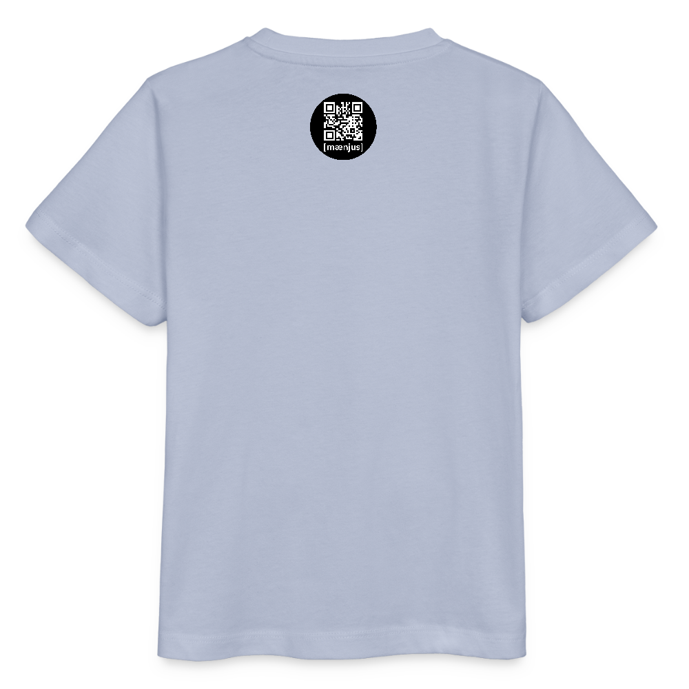 MNJS KIDS Bio T-Shirt mit SNOWCATFUCKTORY PRINT - Lavendel-Violett