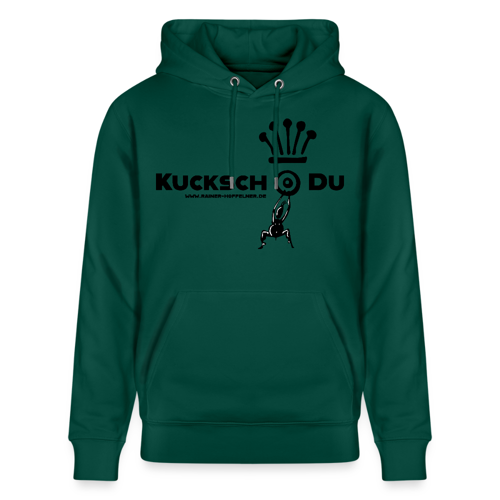 Unisex Hoodie mit KUCKSCH DU PRINT - Forest
