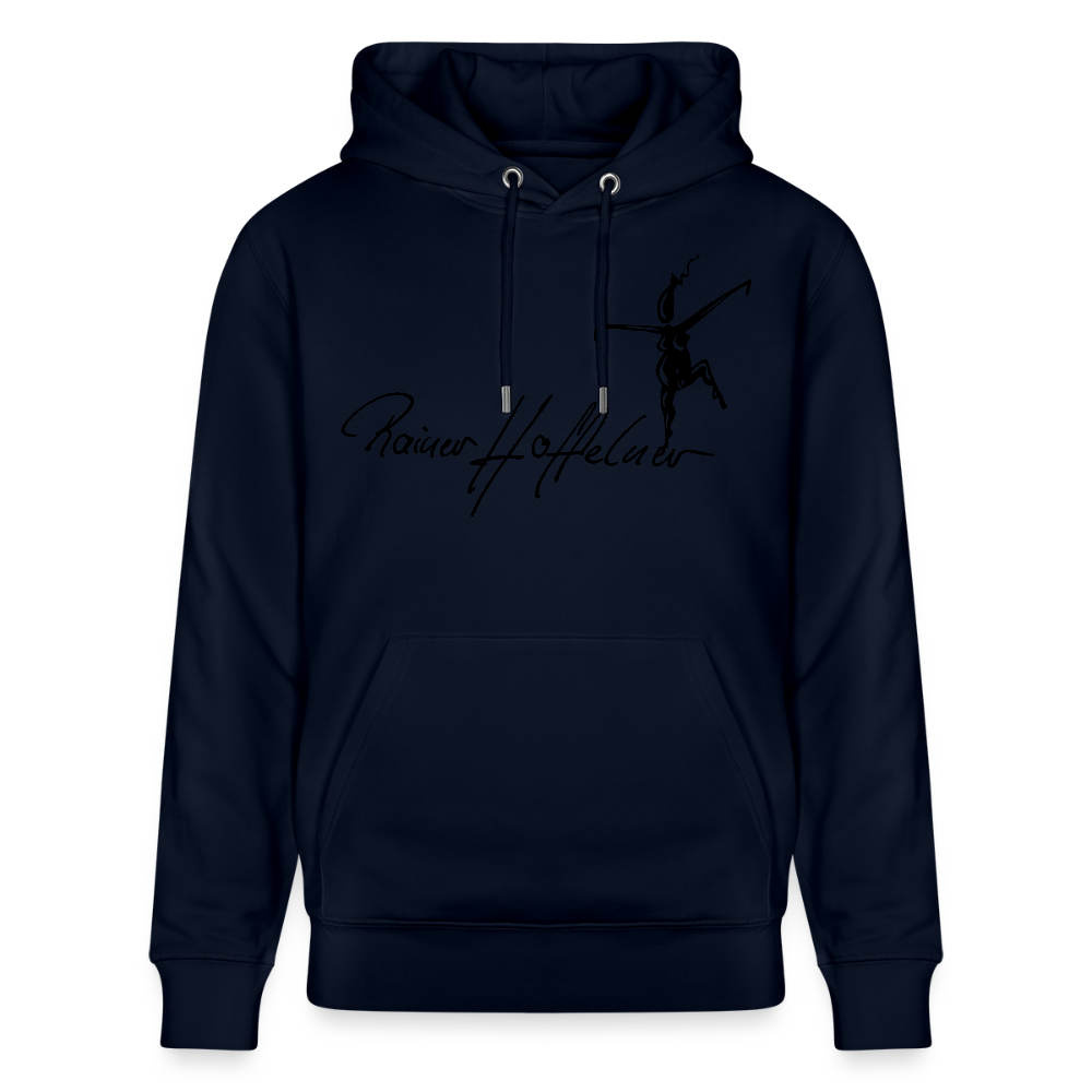 Unisex Bio-Hoodie mit TUSCHEWEIBCHEN PRINT - Navy
