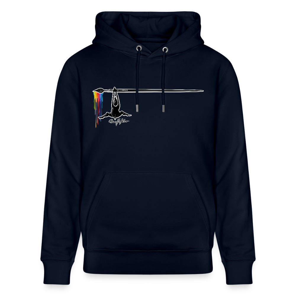Unisex Hoodie mit TUSCHEMÄNNCHEN PRINT - Navy