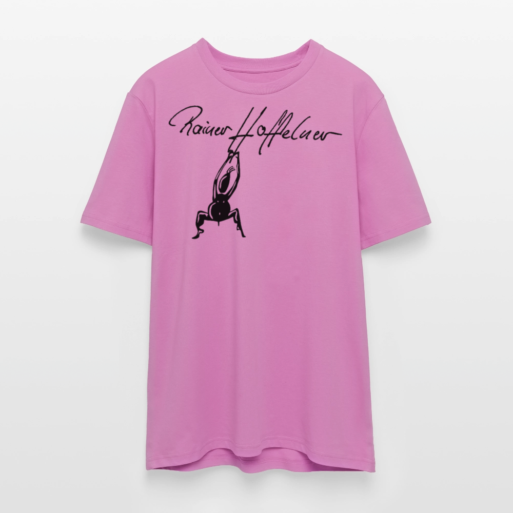 Unisex Bio-T-Shirt mit TUSCHEMÄNNCHEN PRINT - Pink