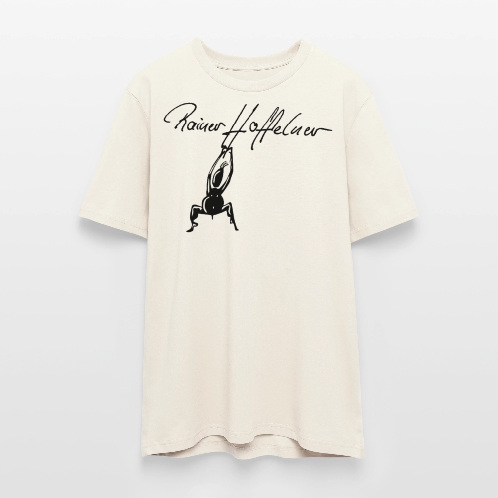 Unisex Bio-T-Shirt mit TUSCHEMÄNNCHEN PRINT - Naturweiß