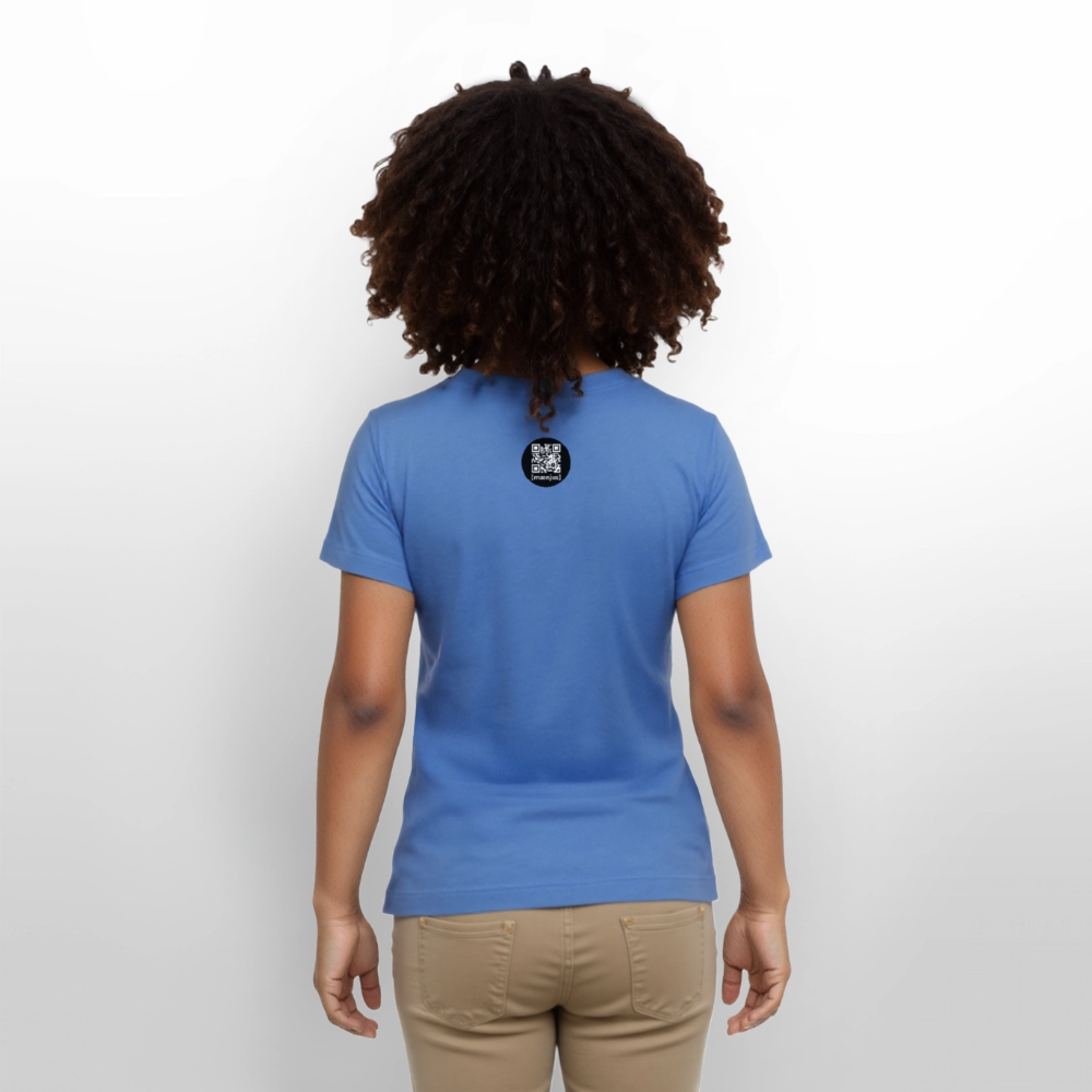 MNJS KIDS Bio T-Shirt mit ICE ICE BABY PRINT - Blau