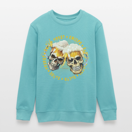 MNJS TEENS Bio Sweatshirt mit OKTOBERFEST EDITION BOYS PRINT - Pastelltürkis
