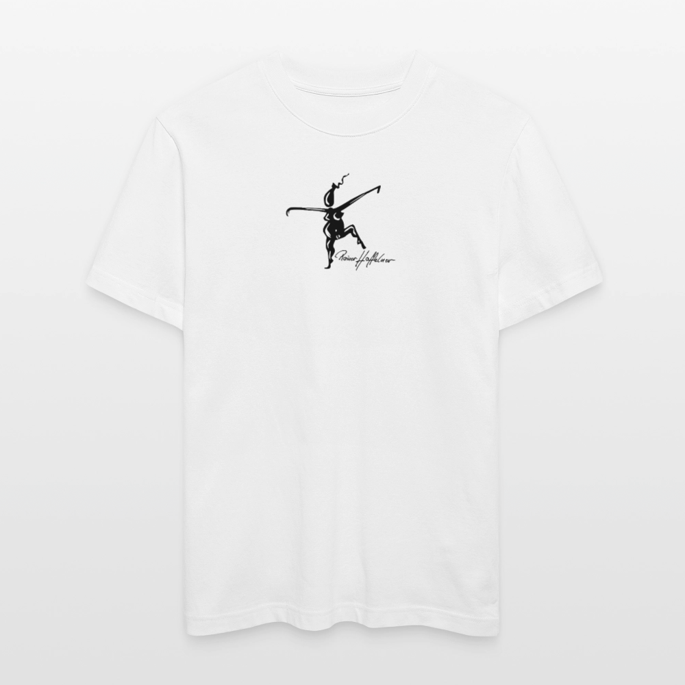 Unisex Bio-T-Shirt mit TUSCHEWEIBCHEN PRINT - Weiß