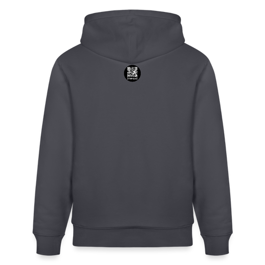 Unisex Bio-Hoodie mit OKTOBERFEST SKULL BOY PRINT - Indigoblau