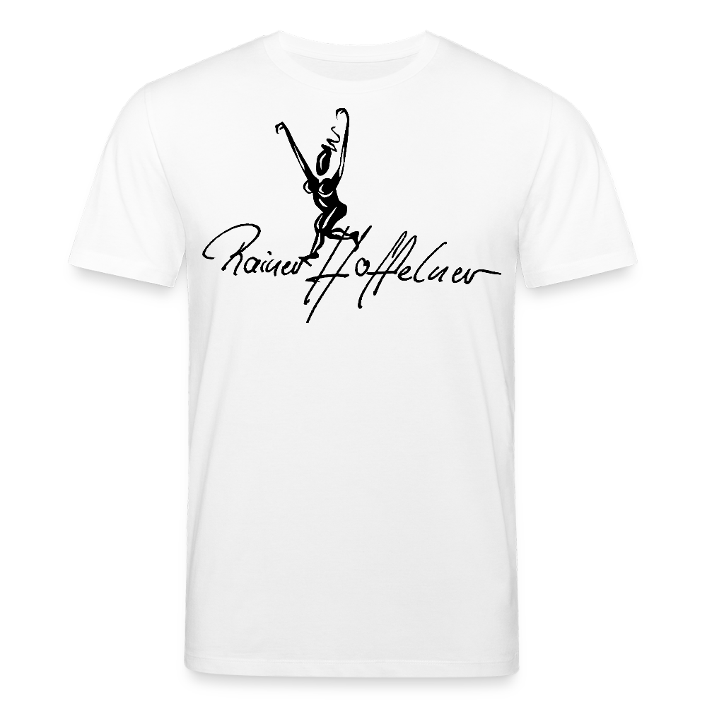 Unisex Bio-T-Shirt mit TUSCHEWEIBCHEN PRINT - Weiß